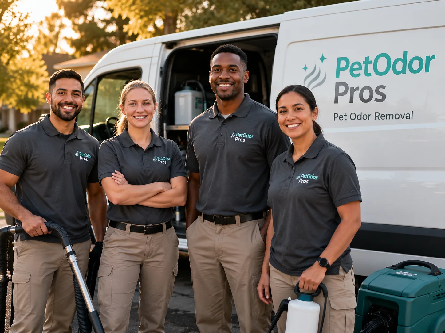Pet Odor Removal team serving Acton, CA
